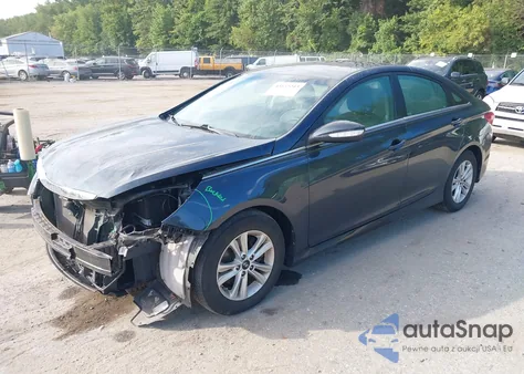 2014 Hyundai Sonata Gls from USA, damaged, VIN 5NPEB4AC2EH838508